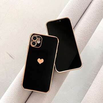 SPOBIT iPhone 11 Case with Love Heart Design - Stylish Protection