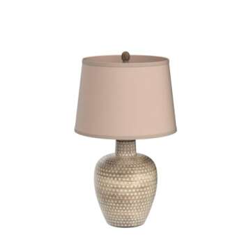 Regency Hill Elegant 27" Table Lamps Set of 2 for Home