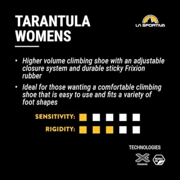 La Sportiva Women’s Tarantula Rock Climbing Shoe - Comfortable & Durable