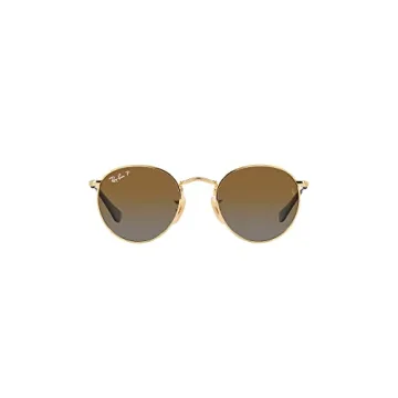 Ray-Ban Junior Kids RJ9547S Metal Round Sunglasses – Stylish Gold Design with UV Protection