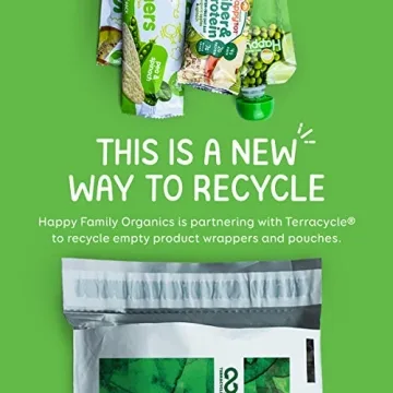 Happy Baby Organics Stage 2 Fruit & Veggie Puree Pouches