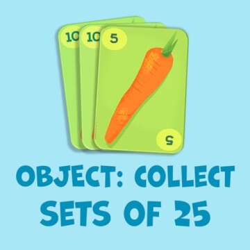 Melon Rind Check The Fridge, Math Game for Kids Adding to 25, Educational, Fun Card Game to Develop Math Skills with Confidence, for 3-6 Players, Perfect for Family Fun, Ages 8+