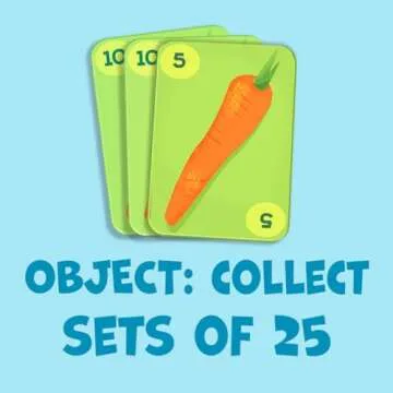 Melon Rind Check The Fridge, Math Game for Kids Adding to 25, Educational, Fun Card Game to Develop Math Skills with Confidence, for 3-6 Players, Perfect for Family Fun, Ages 8+