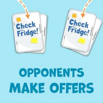 Melon Rind Check The Fridge, Math Game for Kids Adding to 25, Educational, Fun Card Game to Develop Math Skills with Confidence, for 3-6 Players, Perfect for Family Fun, Ages 8+