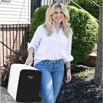 Cooluli 15L Mini Fridge – Portable Cooler & Warmer