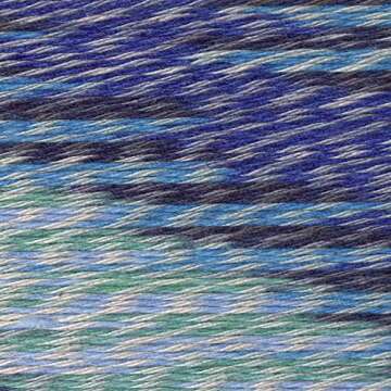 (1 Skein) Lion Brand Yarn Comfy Cotton Blend Yarn, Ocean Breeze