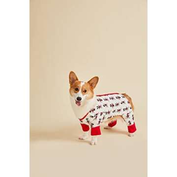 Harry Barker Disney Natural Mickey & Minnie Pajamas for Dogs - Large