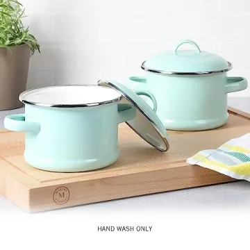 Martha Stewart Mini Dutch Oven Set in Beautiful Color