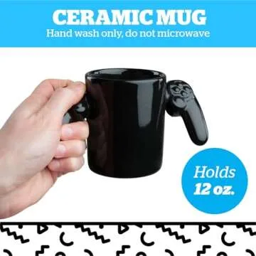 BigMouth Game Over Ceramic Coffee Mug for Gamers