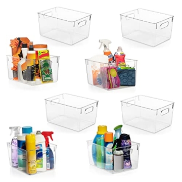 ClearSpace Clear Plastic Storage Bins – Ultimate Home Organizers