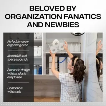 ClearSpace Clear Plastic Storage Bins – Home Organization Must Haves