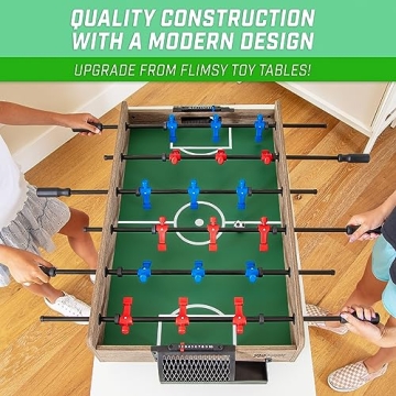 GoSports 32-Inch Portable Foosball Table Oak or Black
