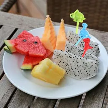 6 Colorful Animal Food Picks to Make Lunch Fun for Kids