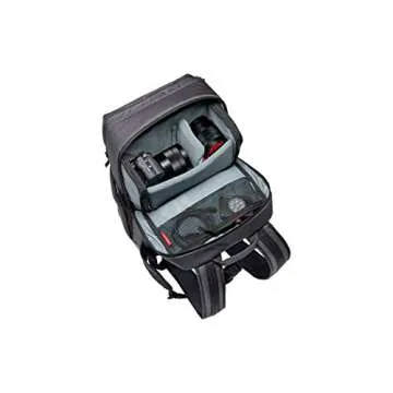 Manfrotto Manhattan Camera Backpack Mover-50, Multiuse, for Carrying Camera and Accessories, in Water-Repellent Material, Photography Backpack with PC and Tablet Compartment, with Tripod Holder