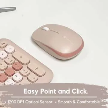 X9 Wireless Keyboard and Mouse Set - Colorful & Fun!