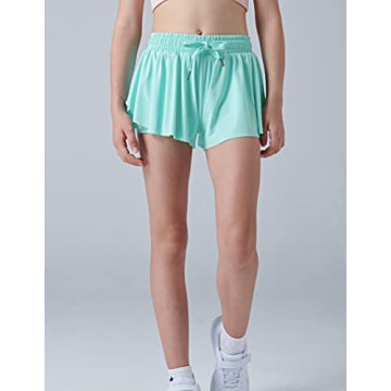 Stylish 3 Pack Girls Flowy 2-in-1 Shorts for Summer