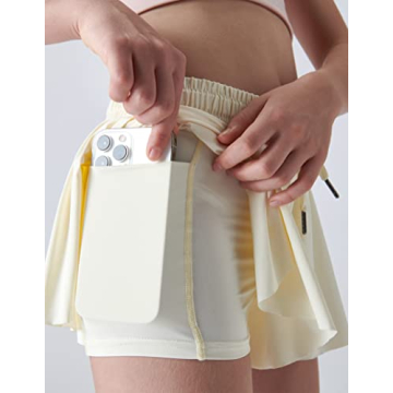 Stylish 3 Pack Girls Flowy 2-in-1 Shorts for Summer