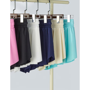 Stylish 3 Pack Girls Flowy 2-in-1 Shorts for Summer