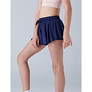 Stylish 3 Pack Girls Flowy 2-in-1 Shorts for Summer