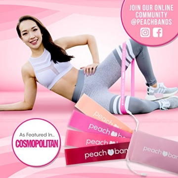 Peach Bands Resistance Bands Set for Legs and Butt Workouts