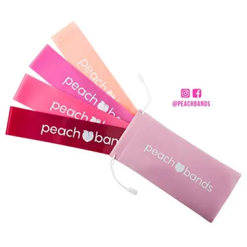 Peach Bands Resistance Bands Set for Legs and Butt Workouts