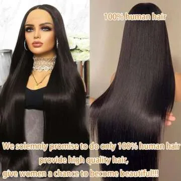 Lace Front Wigs Human Hair Straight 5x5 HD Lace Closure Wigs Human Hair Pre Plucked with Baby Hair 180% Density Brazilian Virgin Straight Human Hair Wigs for Black Women (Straight Wig,20 Inch)