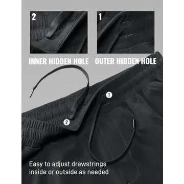 CRZ YOGA Men's Linerless Workout Shorts - 7'' Quick Dry for Running Sports Athletic Gym with Pockets Black X-Large