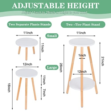 KABOER Indoor Tall Plant Stands for Modern Home Decor