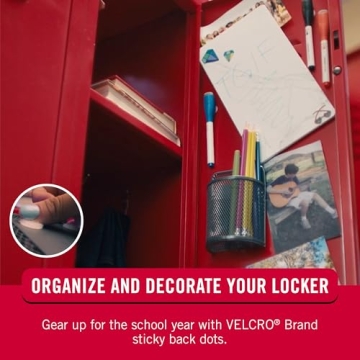 VELCRO Adhesive Dots for Easy Organization | 200 Pack