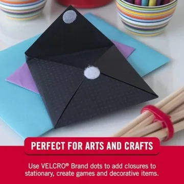 VELCRO Adhesive Dots for Easy Organization | 200 Pack