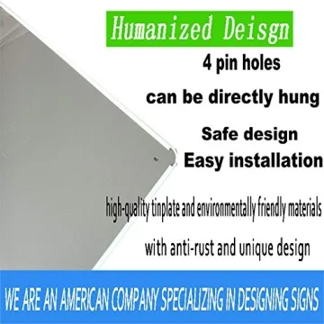 KSFEITING 8x12 Inch Vintage Wall Art for Home & Bar