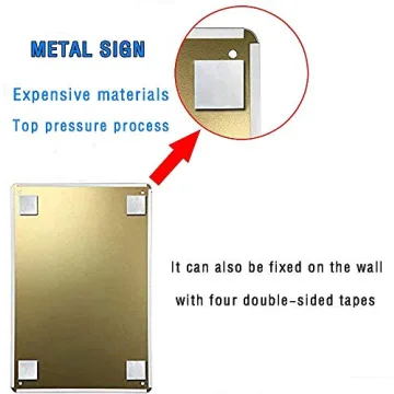 KSFEITING 8x12 Inch Vintage Wall Art for Home & Bar