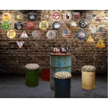 KSFEITING 8x12 Inch Vintage Wall Art for Home & Bar