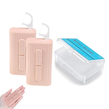 Holy Rose Portable Dental Floss Dispenser for Travel Hygiene