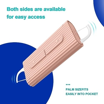 Holy Rose Portable Dental Floss Dispenser for Travel Hygiene