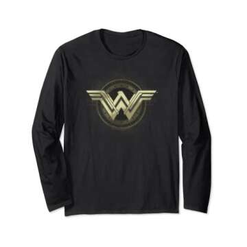 Wonder Woman Ancient Emblems Longsleeve T Shirt Long Sleeve T-Shirt
