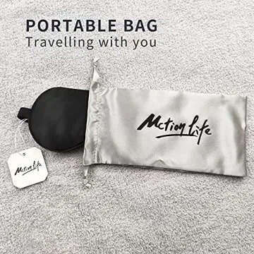 Ultra Comfortable MMCTION Silk Sleep Eye Mask for All