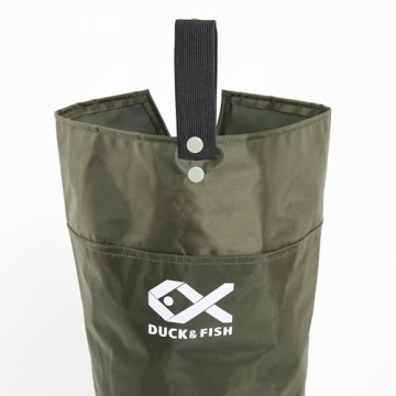 Duck and Fish Lightweight Green Fishing Wader Hip Boots