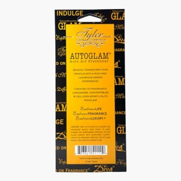 Tyler Autoglam Diva Fragrance Air Fresheners Pack of 6