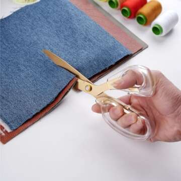 Stylish SCAIKTIG Acrylic Scissors Set for Every Cutting Need