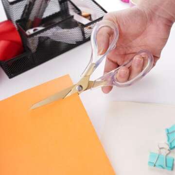Stylish SCAIKTIG Acrylic Scissors Set for Every Cutting Need