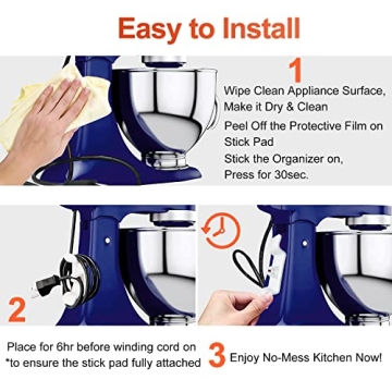 Durable Cord Organizer for Small Kitchen Appliances - Must Have