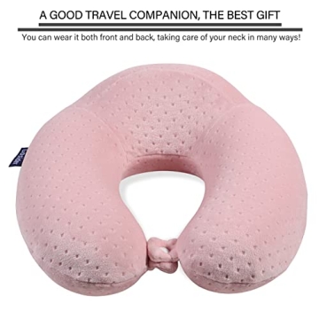 Gosider Comfortable Memory Foam Neck Pillow for Travel
