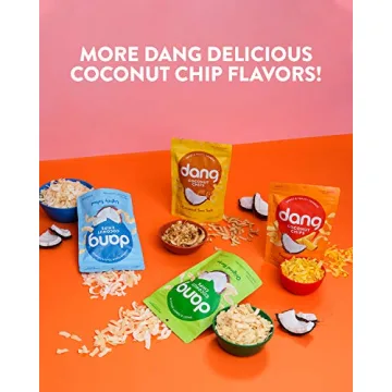 Dang Coconut Chips - Vegan, Gluten Free, Healthy Snack