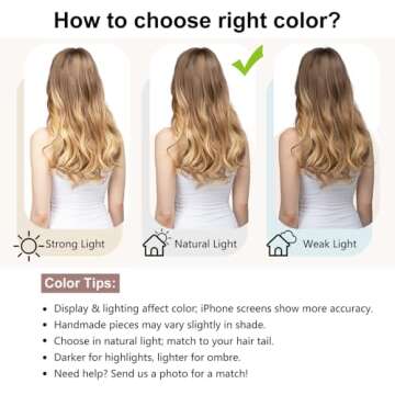 ALXNAN Clip-In Hair Extensions for Effortless Beauty