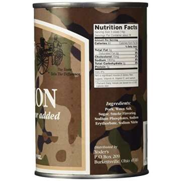 Yoder's Real Canned Bacon (3 Cans)