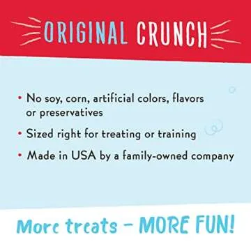 Charlee Bear Original Dog Treats, Cheese and Egg, 16 oz