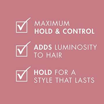 Nexxus Maximum Hold Finishing Hair Spray, for Control, Hold Hairspray for Women Hair Styling 10 oz