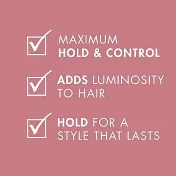 Nexxus Maximum Hold Finishing Hair Spray, for Control, Hold Hairspray for Women Hair Styling 10 oz