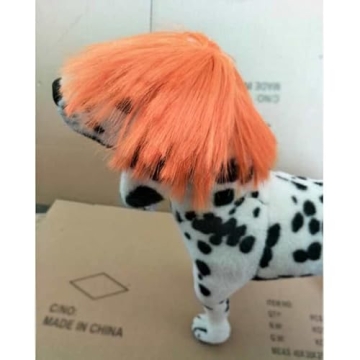 Funny Pet Orange Wig for Halloween and Christmas